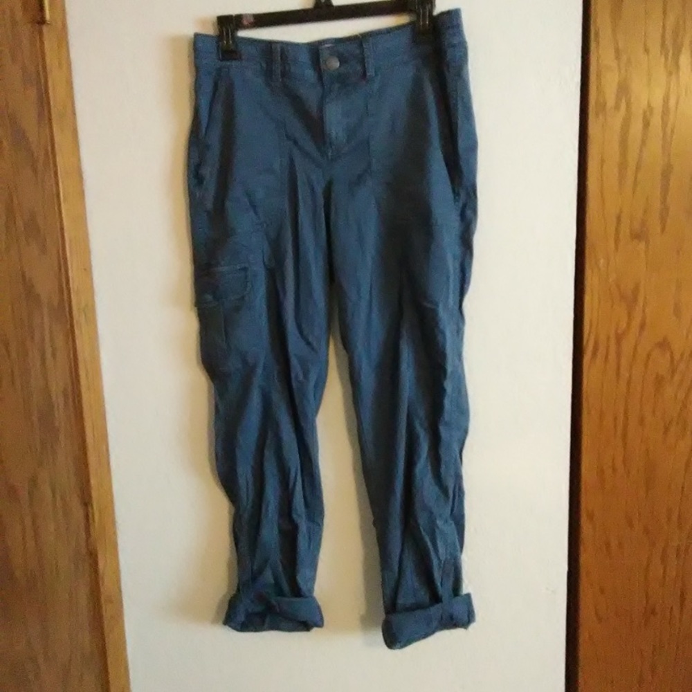 Sonoma blue cargo capris